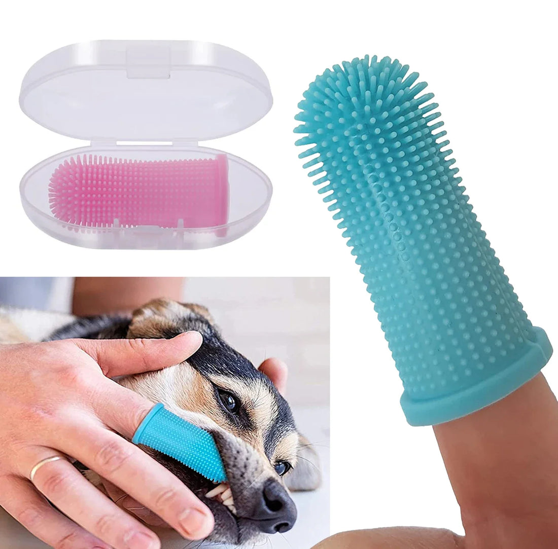 Dog And Cats Super Soft Pet Finger Toothbrush